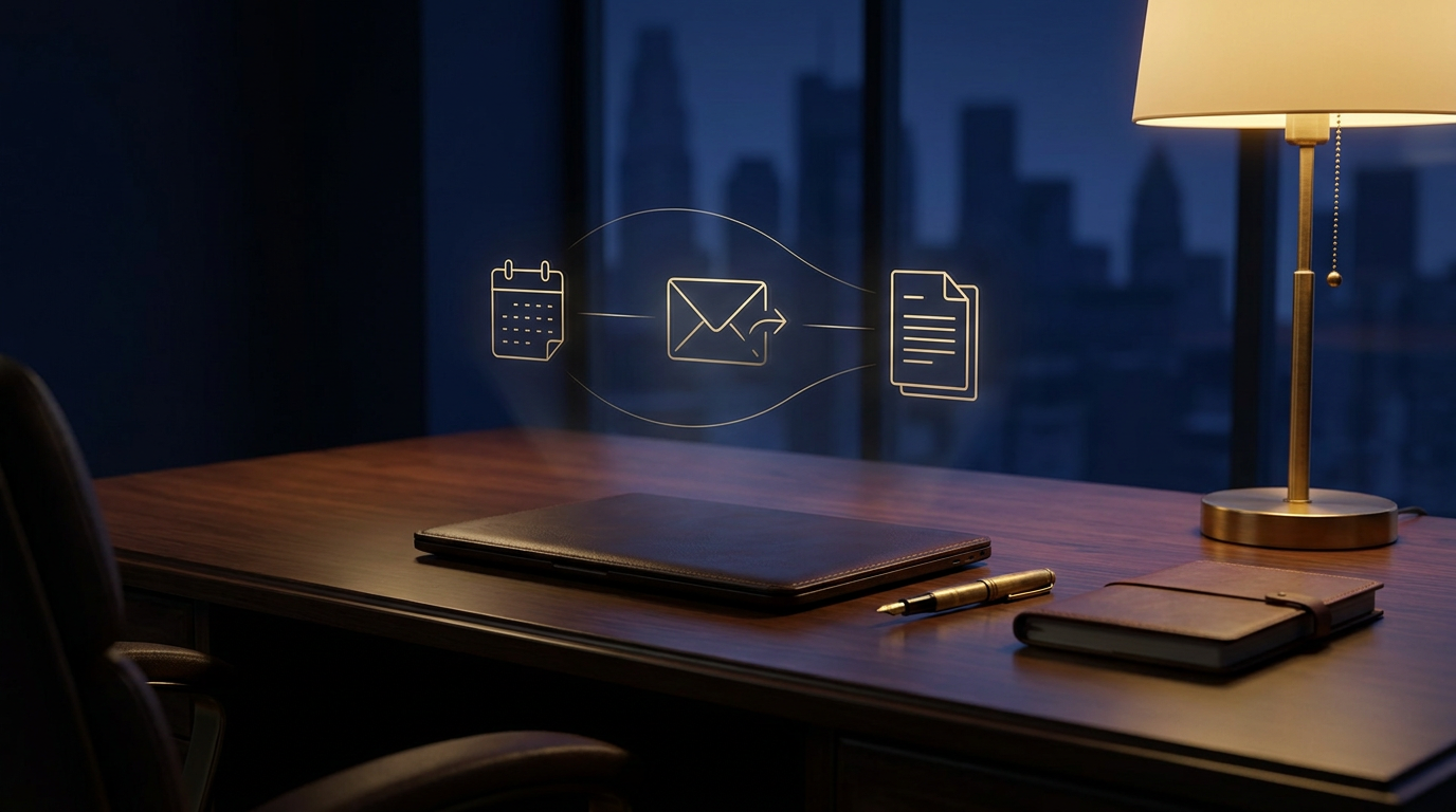 Een AI assistent voor de CEO die op de achtergrond e-mail, agenda en research overneemt